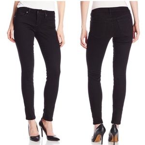 Joe’s Jeans Skinny Jeans Ankle Cropped Pants Nadia Black 28